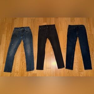 bundle of 3 mens jeans
